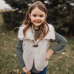 Girls Copper Key Vest